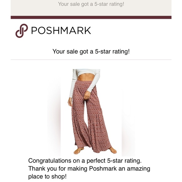 BOHO HIGH WAIST FLARE PANTS  - HIPPIE RUST - Picture 4 of 6